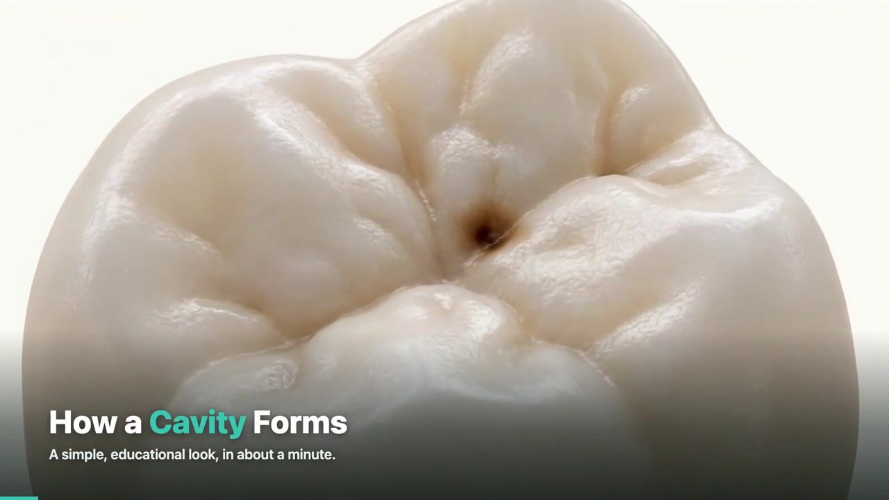 Cavities & Tooth Decay — 3D patient education video