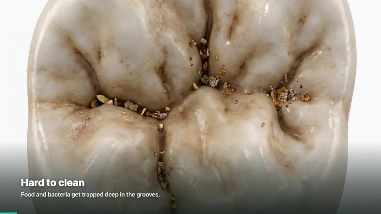 Dental Sealants — 3D patient education video