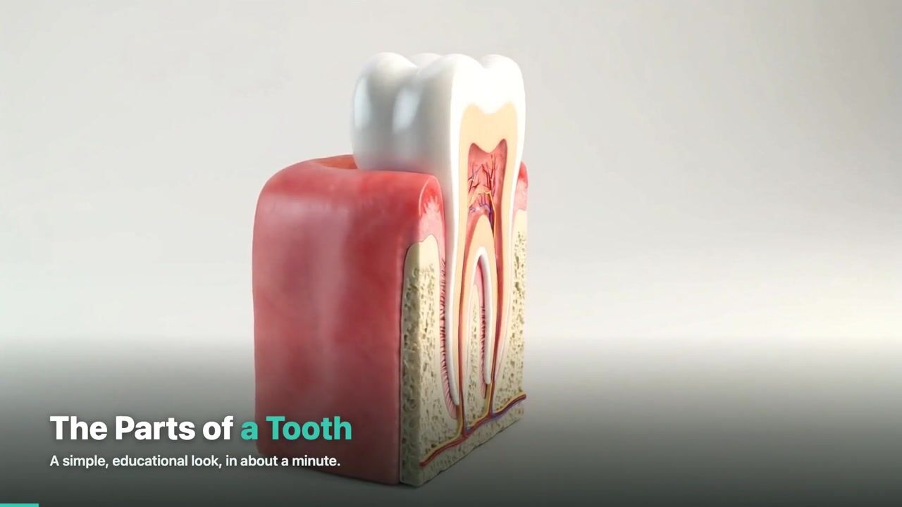 Tooth Anatomy — 3D patient education video