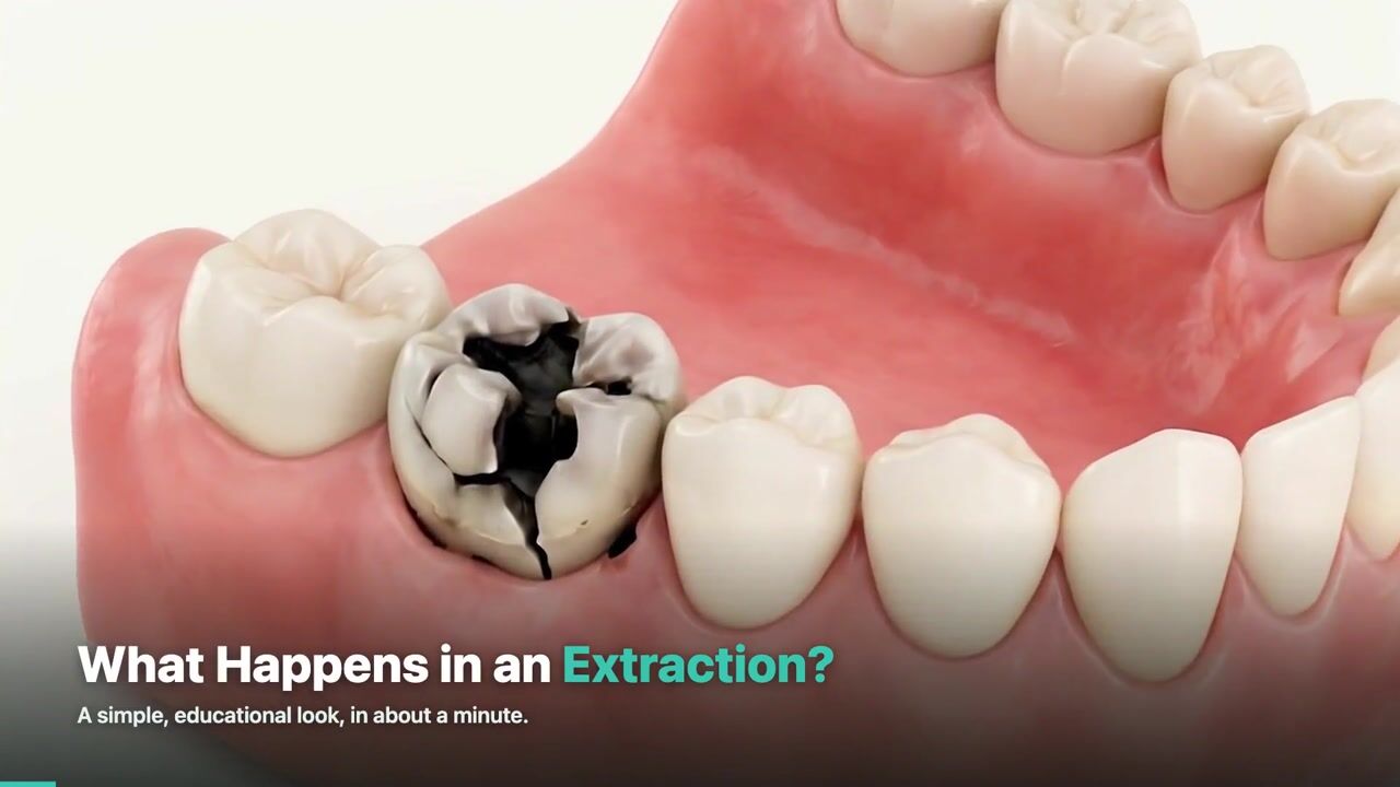 Tooth Extraction — 3D patient education video
