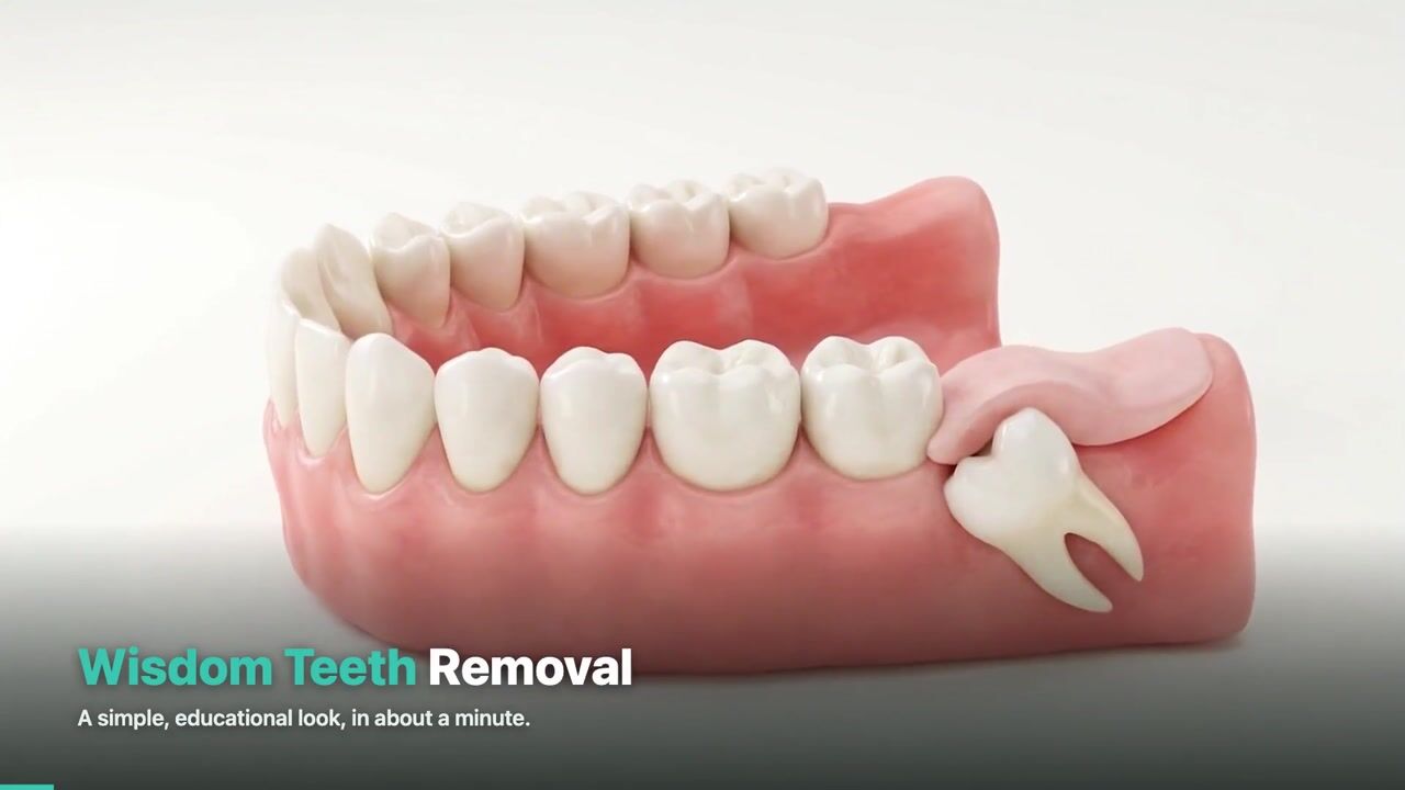 Wisdom Teeth Removal — 3D patient education video